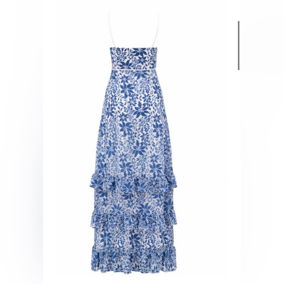FOREVER NEW JULIA GOWN MAXI DRESS LACE EMBROIDERED
ALLOVER - Picture 3 of 6